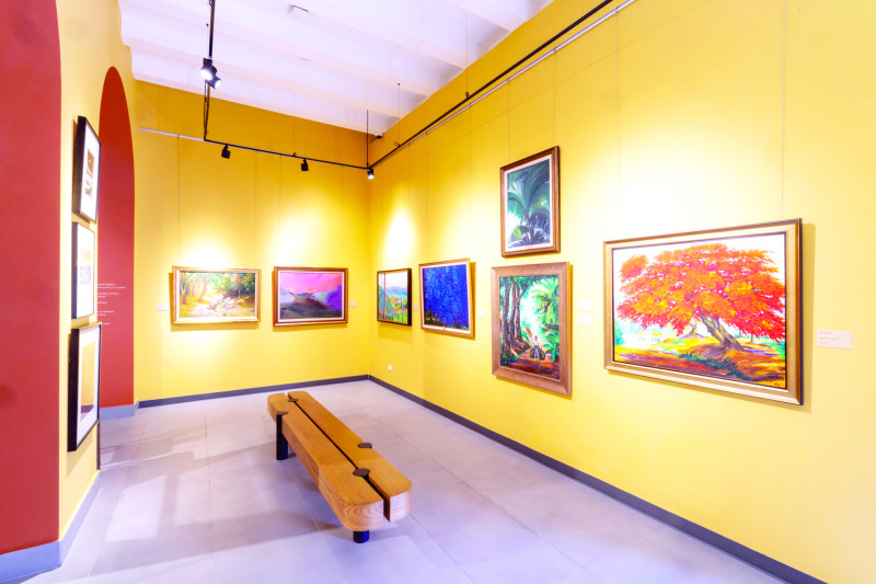Los visitantes también pueden recorrer la exposición permanente “Nuestros primeros pobladores”.