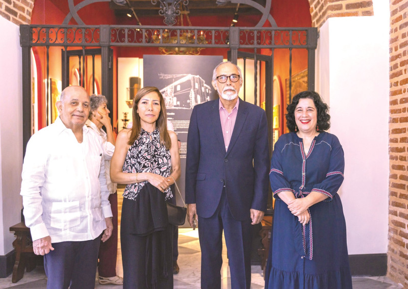 Federico Fondeur, Cristina de Fondeur, Carlos Sangiovanni y Margarita Aufannt.
