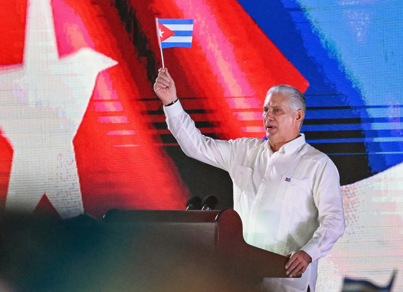 Miguel Díaz-Canel, presidente de Cuba.