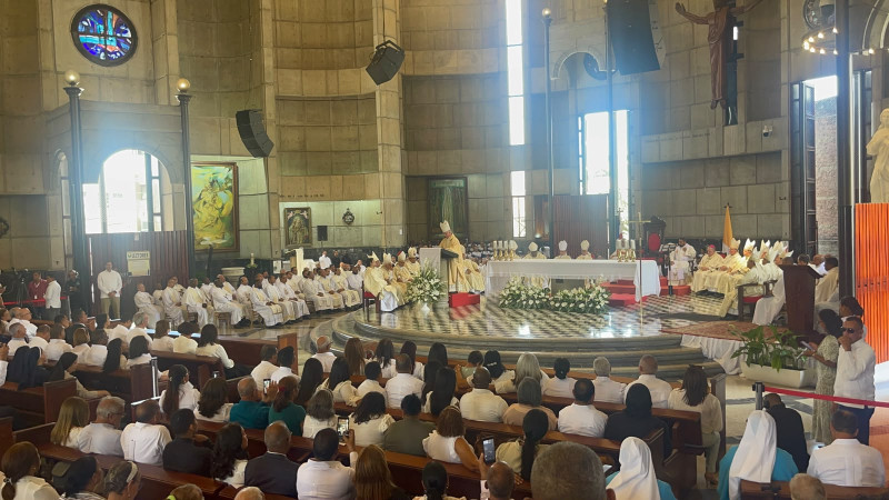Monseñor Andrés Napoleón Romero Cárdenas asume como nuevo obispo de La Vega