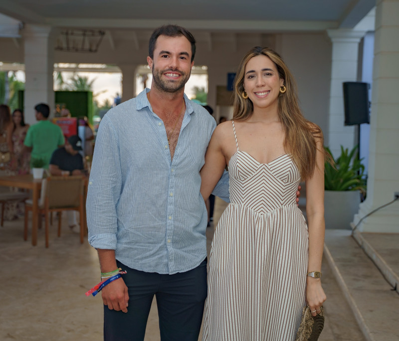 Joaquín Gaitán y Angelle Estévez
