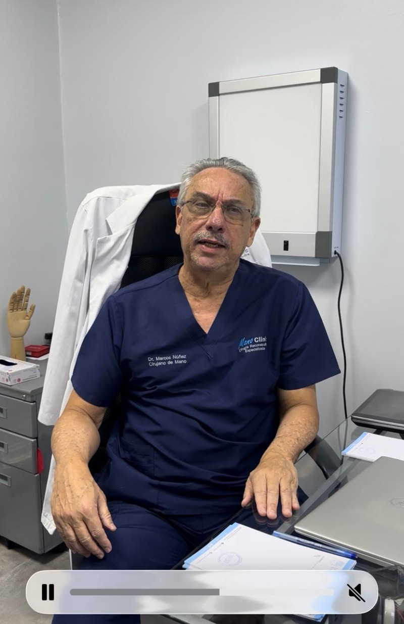 Doctor Marcos Núñez Cuervo, cirujano, decano de la Facultad de Ciencia de la Salud de UNIBE.