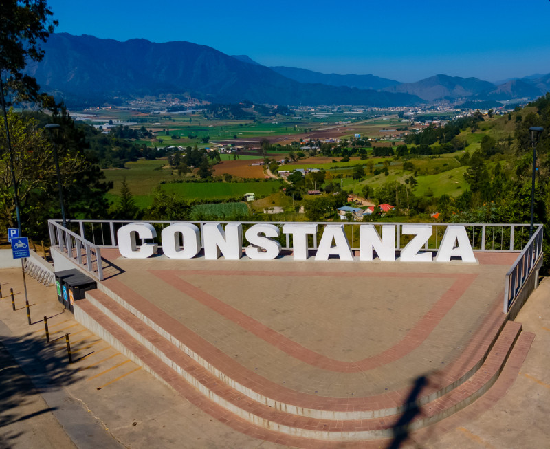 Letrero de Constanza