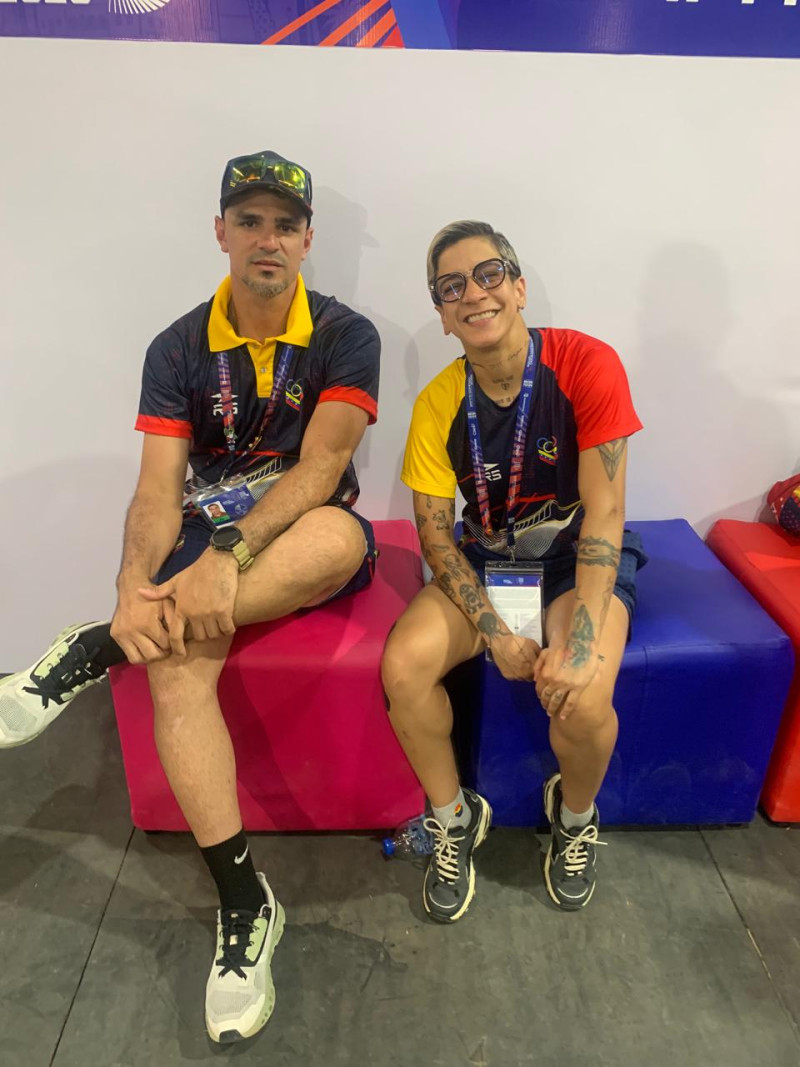 Virginia Dellan, connotada taekwondoista venezolana.