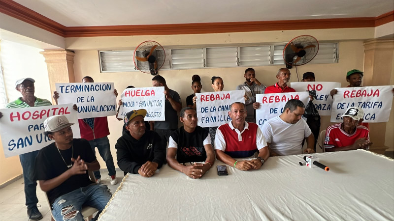 El movimiento popular Los Peregrinos de Moca y el Frente de Lucha Unidad y Progreso (FLUP) ratificaron el llamado a huelga