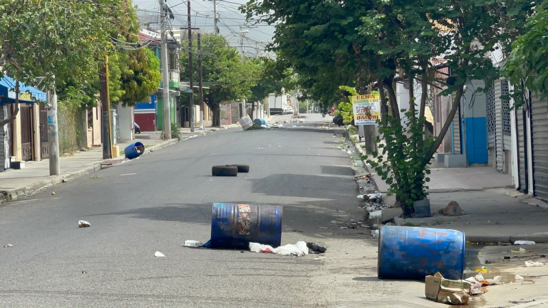 Varias zonas de Santiago y del Cibao paralizaron sus actividades.