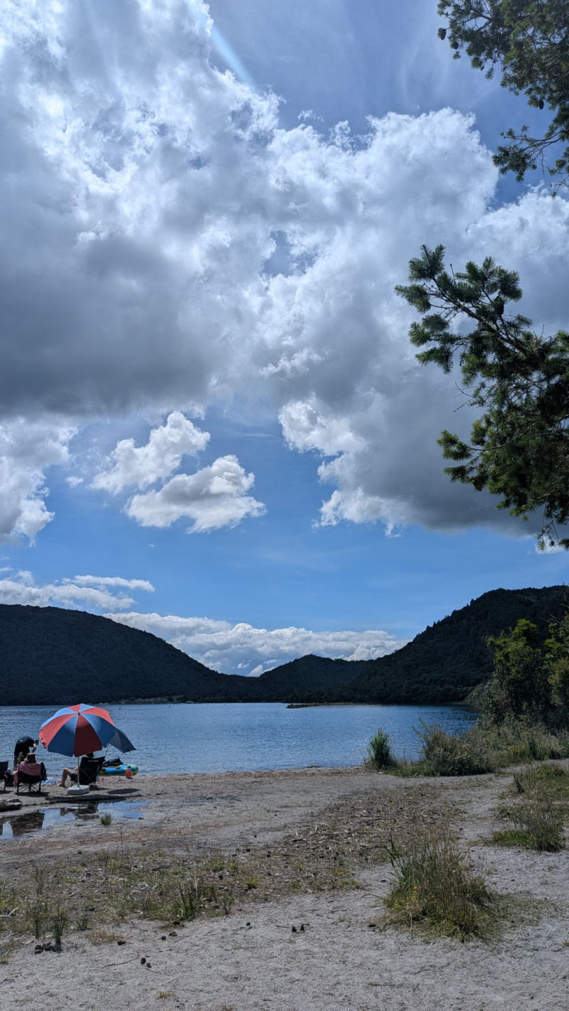 Lago azul o Tikitapu