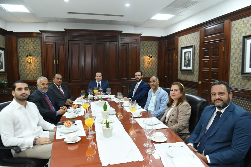 El ministro de la Presidencia, José Ignacio Paliza, durante su participación en el Desayuno de Listín Diario.
