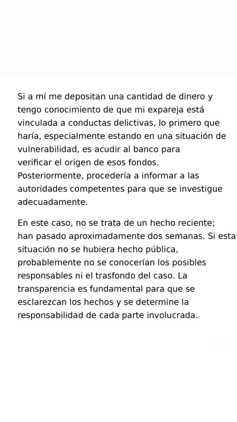 Historias de Instagram de Yailin.