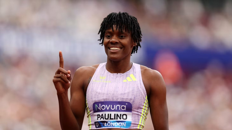 Marileidy Paulino, ranqueada número en la clasificación mundial de los 400 metros femeninos.