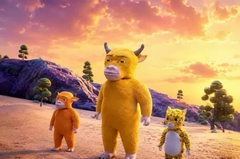 Escena de la película de animación 