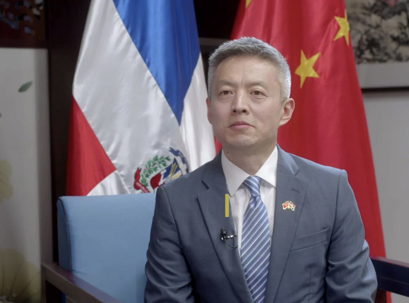 Chen Luning, embajador de China en la República Dominicana.