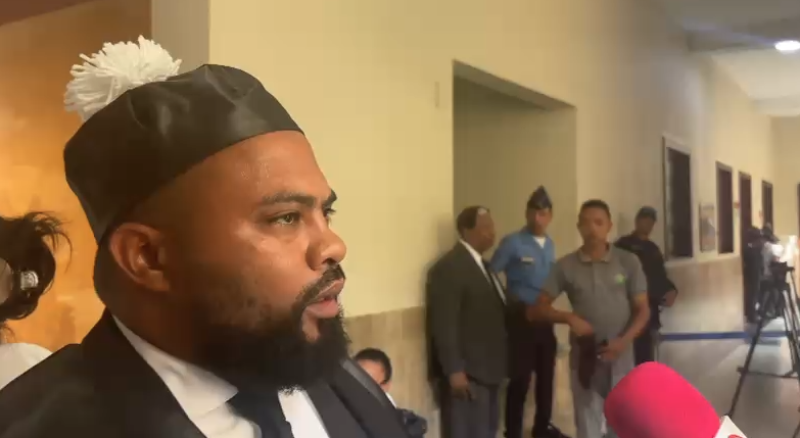 Diomedes Vallejo Contreras, abogado de la familia de Aneudy Tomás Monegro, de 43 años.