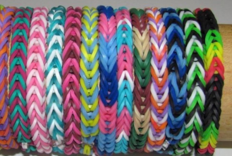 Pulseras de gomitas