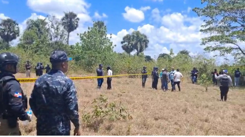 El cadáver fue encontrado en una zona boscosa y apartada de la comunidad de La Chancleta, en Moca, después de 21 días de búsqueda.