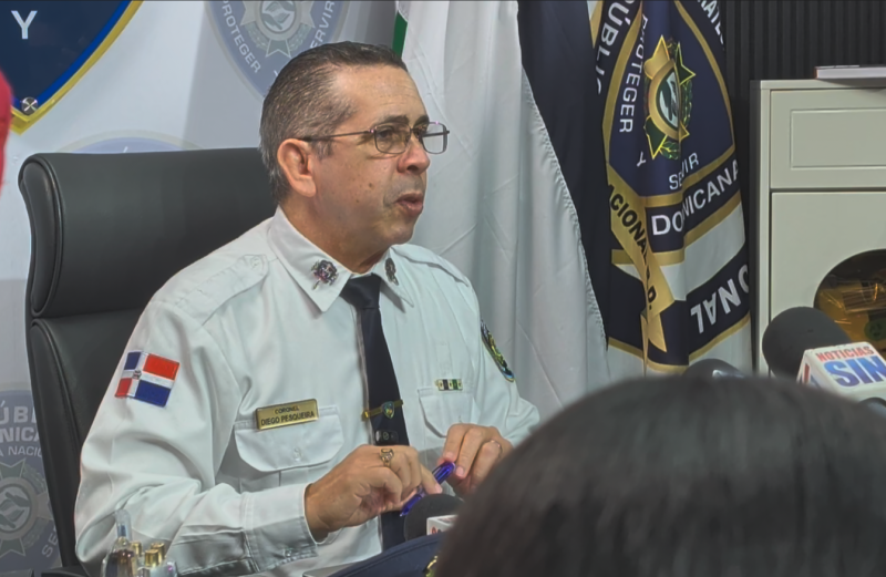 Vocero del órgano policial, Diego Pesqueira.