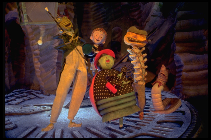 Jim y el durazno gigante (1996)