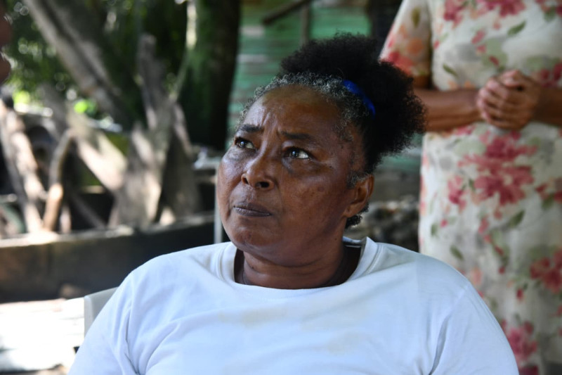 Seneida Fernández, esposa de Ángel Gabriel Capellán y pastora dentro de la Fundación Restaurando Vida.