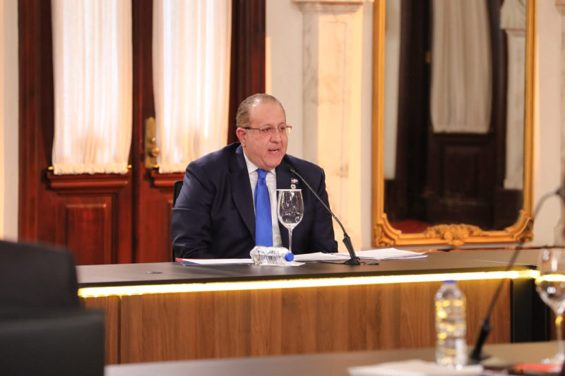 Ministro de Hacienda, Magín Díaz