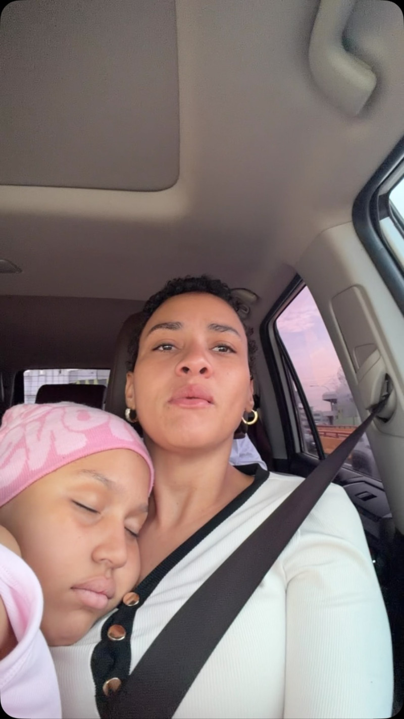 Berlin Cristina y su madre Karina Castro