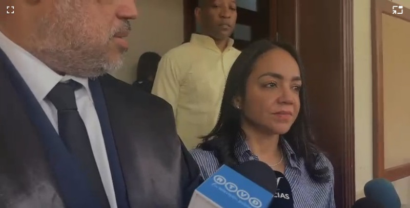 La ministra de Interior y Policía, Faride Raful.