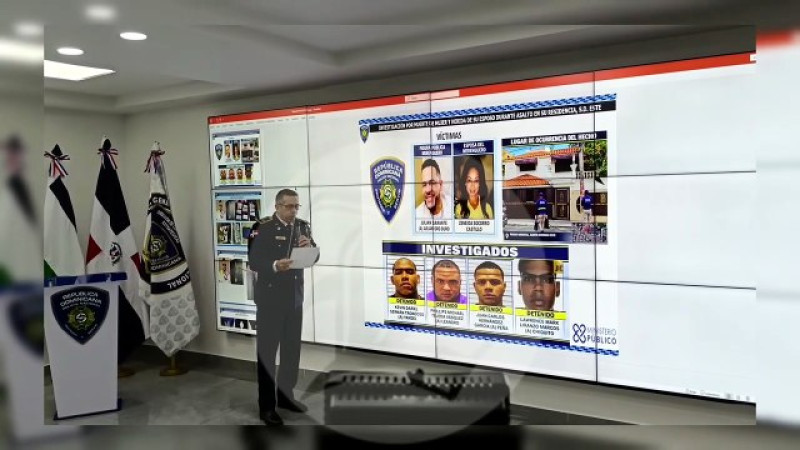 El vocero de la Policía Nacional, Coronel Diego Pesqueira da las actualizaciones de los allanamientos realizados con el caso de Julián Oro Duro, dónde su esposa falleció.