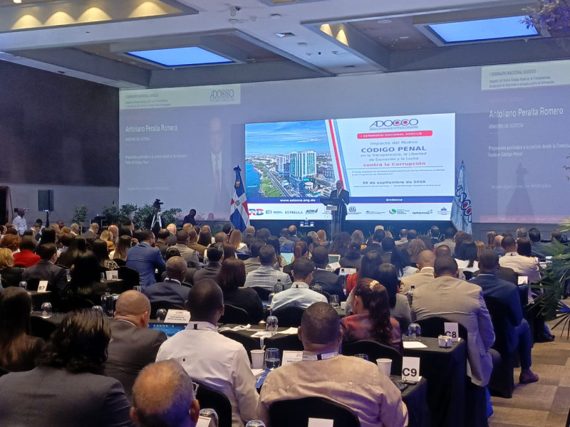 Nuevo Código Penal y cambios en el sistema carcelario centra debate en I Seminario de ADOCCO