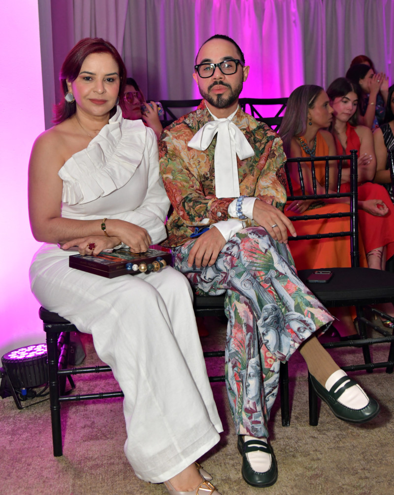 Melkis Díaz y Eddy Gómez.
