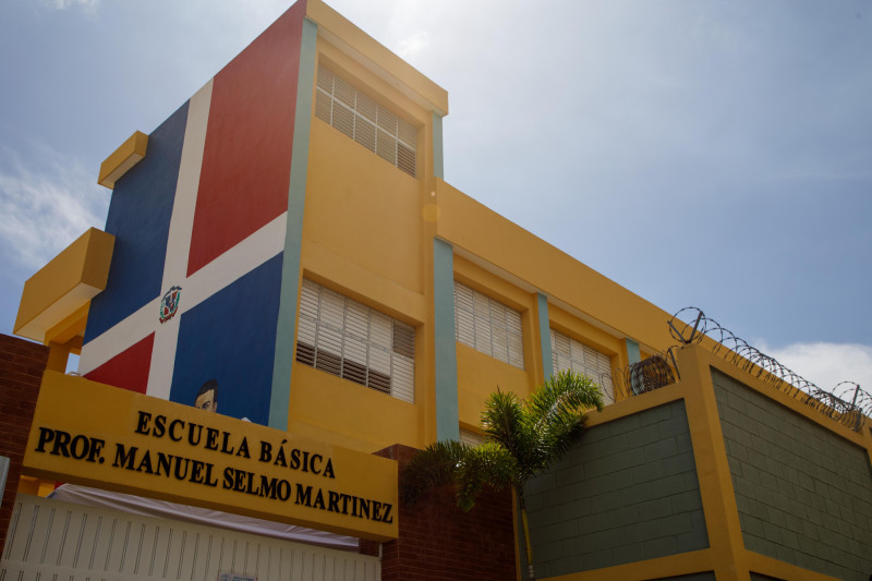 Escuela Primaria Ana Josefa Puello, en Cancino Adentro