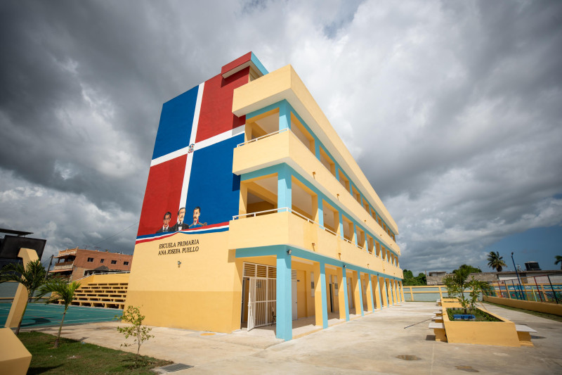 Escuela Primaria Ana Josefa Puello, en Cancino Adentro