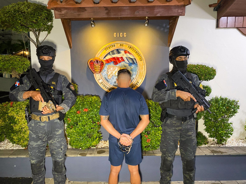 El arresto de Jonathan Yera Pozo, de 41 años, se produjo en el distrito municipal Punta Cana, en la provincia La Altagracia.