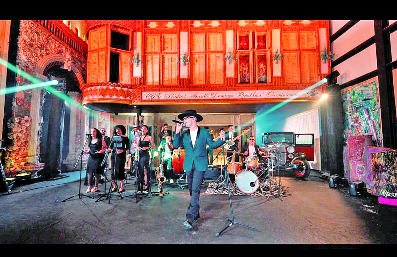 Gabriel Pagán durante su concierto especial.