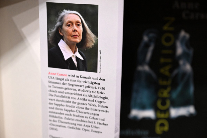 La poeta canadiense Anne Carson, es la decimonovena mujer en ganar el Nobel de Literatura.