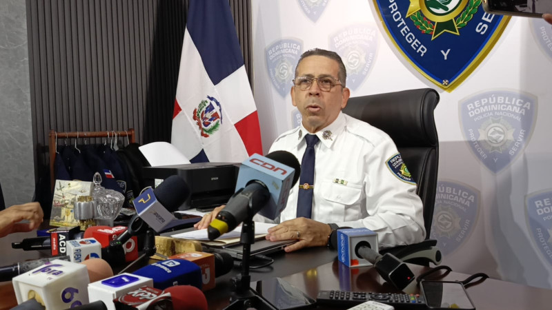 El vocero de la Policía Nacional, Diego Pesqueira.