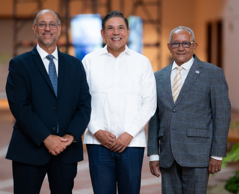 Félix Payano, Santiago Rodríguez y Franklin Mejía.