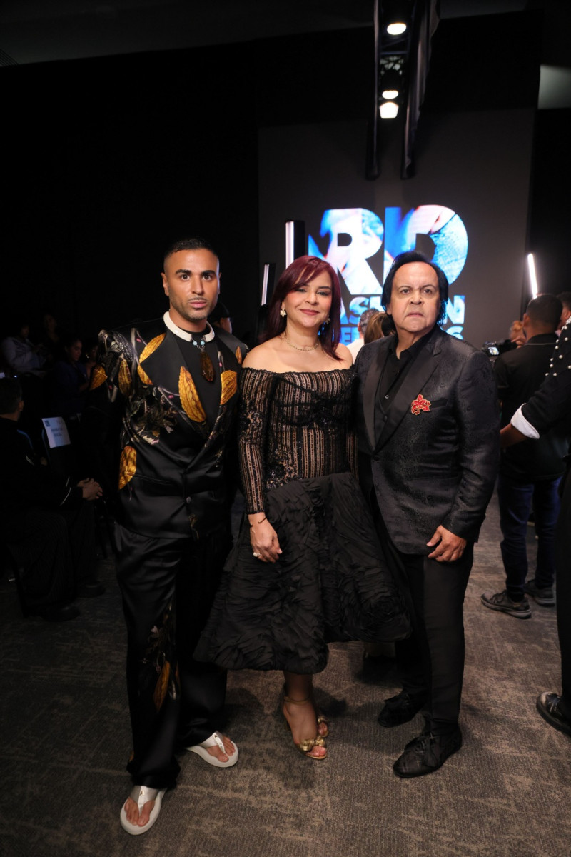 Raúl López, Melkis Díaz y Leonel Lirio