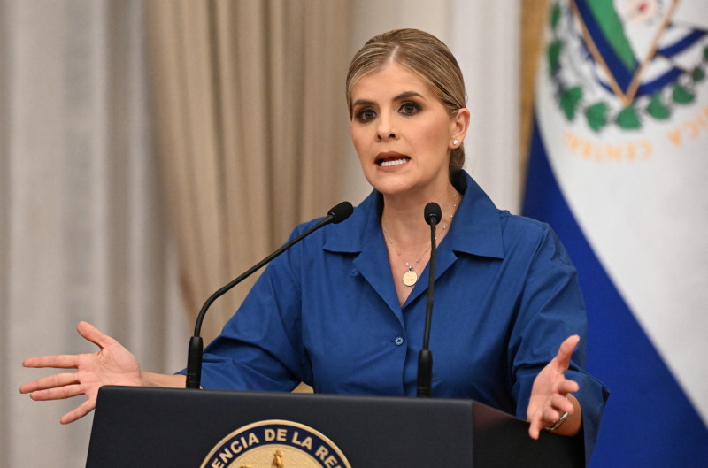 La presidenta de Costa Rica, Laura Fernández