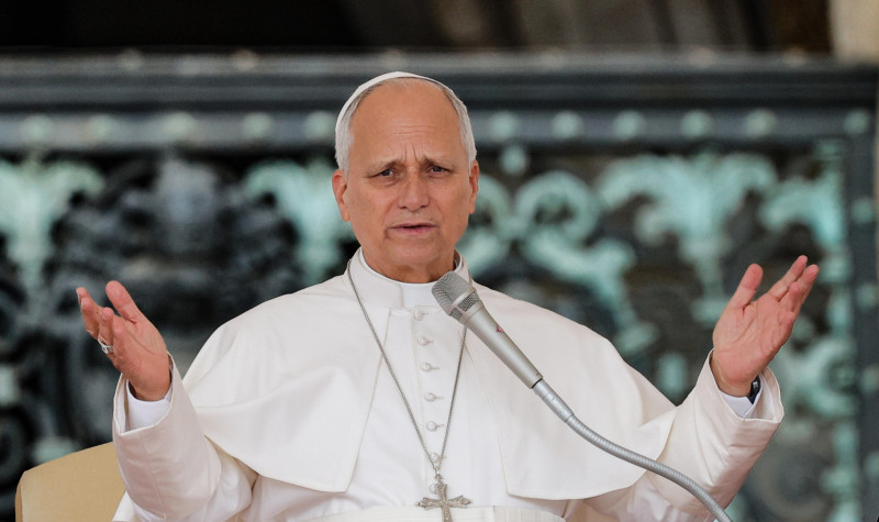 El adenocarcinoma localizado en el pulmón derecho del papa León XIV fue detectado en una revisión rutinaria. EFE/EPA/GIUSEPPE LAMI