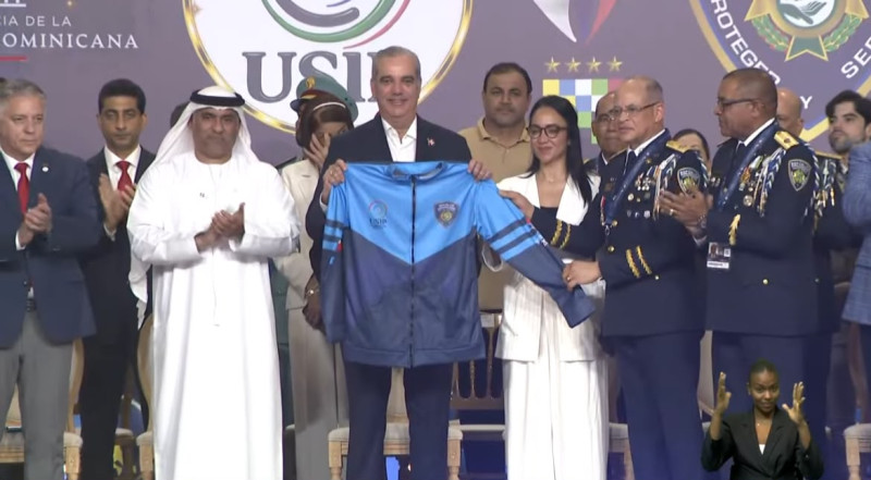 El presidente Luis Abinader encabezó el acto de apertura de la justa mundial.