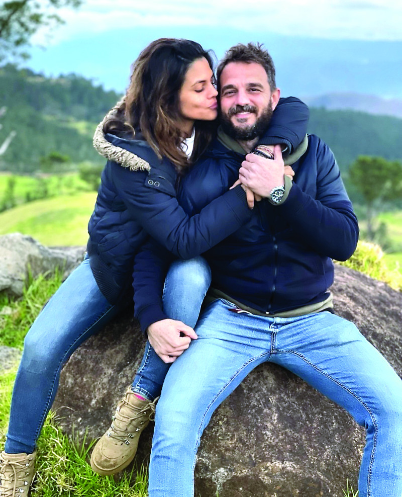 Techy Fatule y David Fernández tienen 15 años de casados. La pareja contrajo matrimonio el pasado 22 de octubre de 2011.