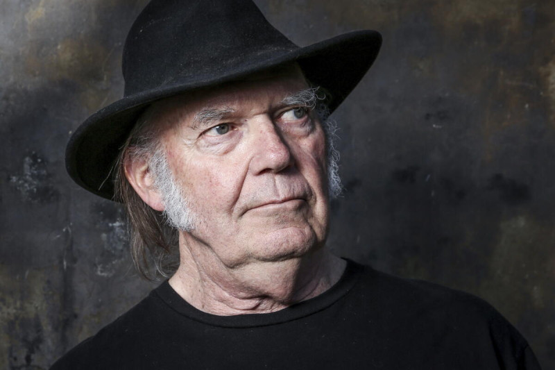 Foto de Neil Young de 2016.