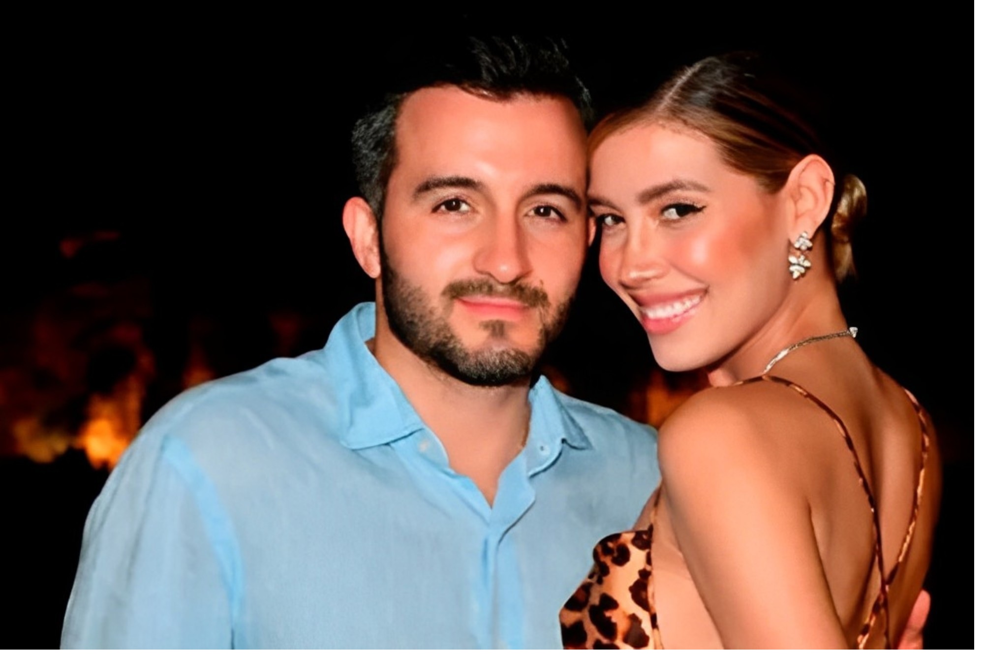 Danilo Díaz y Michelle Salas están comprometidos y se casarán este fin de semana en Italia.