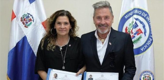 Ricardo Montaner y su esposa Marlene Rodríguez.