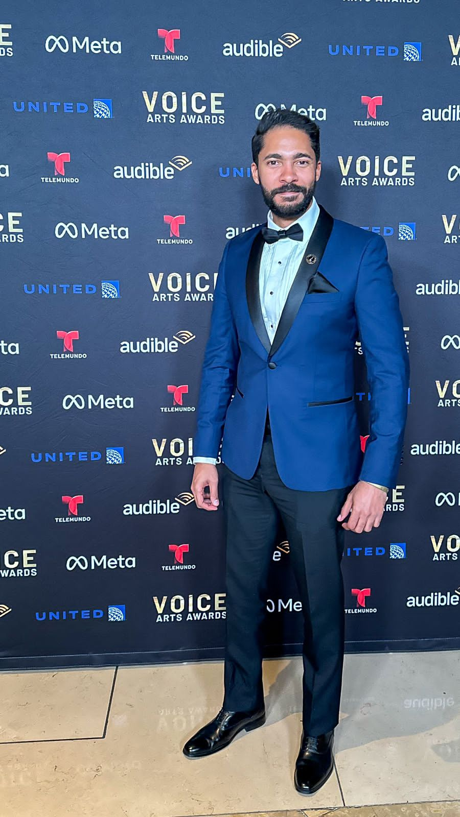 Actor dominicano David Santana es premiado en los Voice Arts Awards