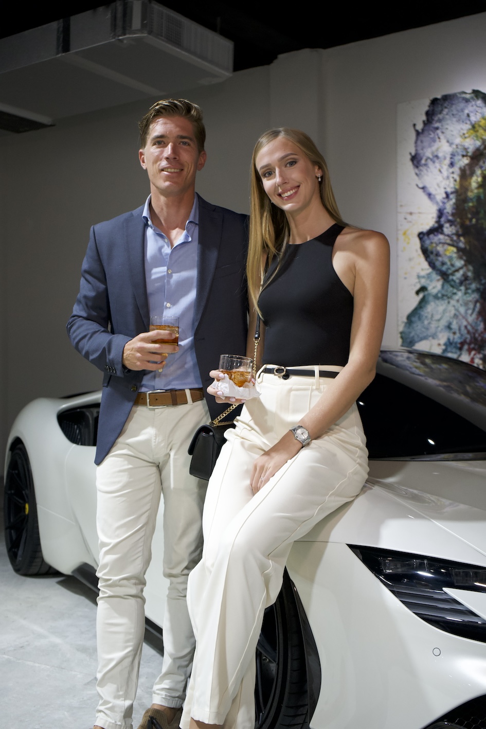 Alex Bucher y Jelena Golubovic.