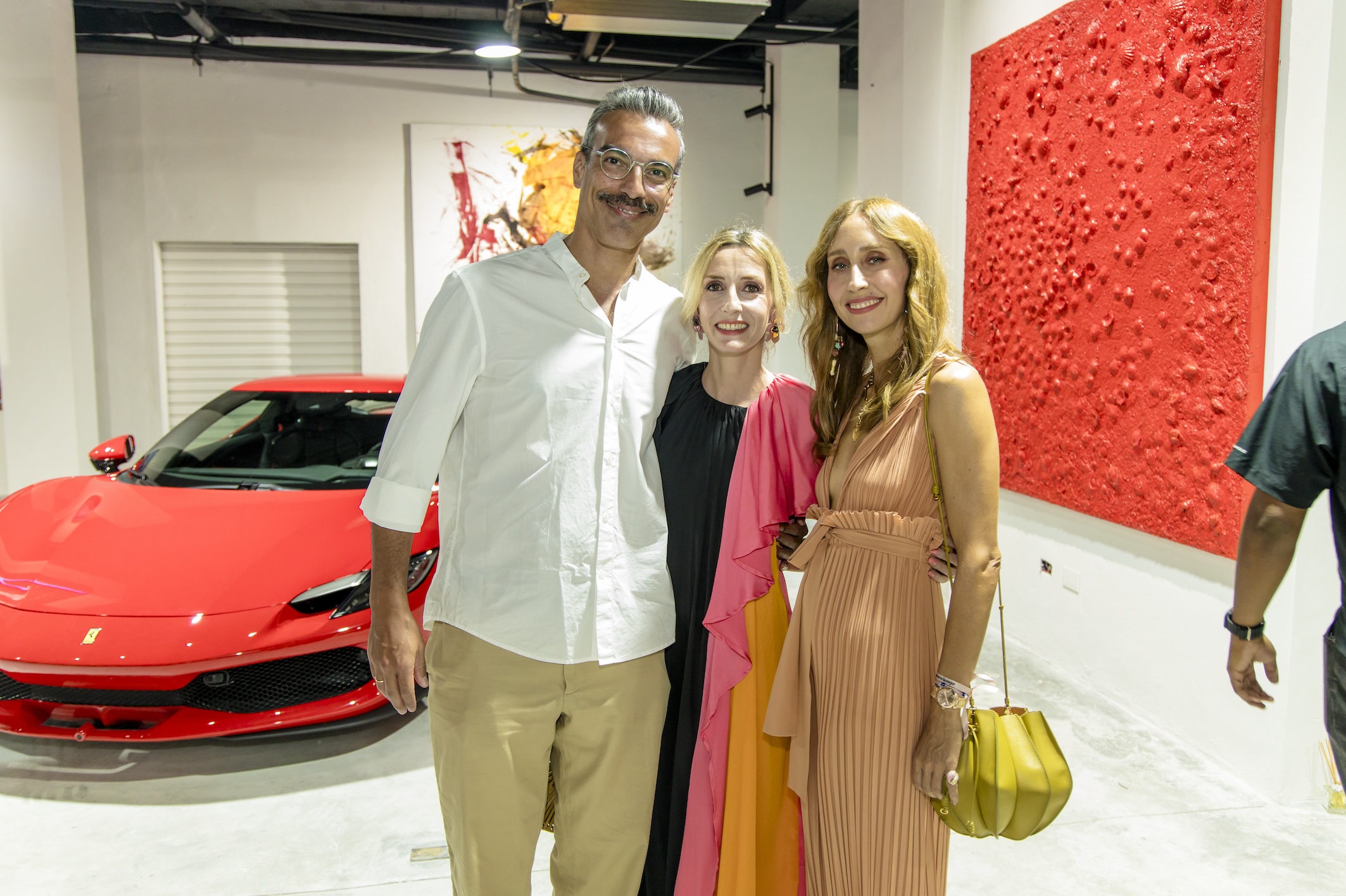 Carlos Beautell, ngela Pieiro y Elsa Pieiro.