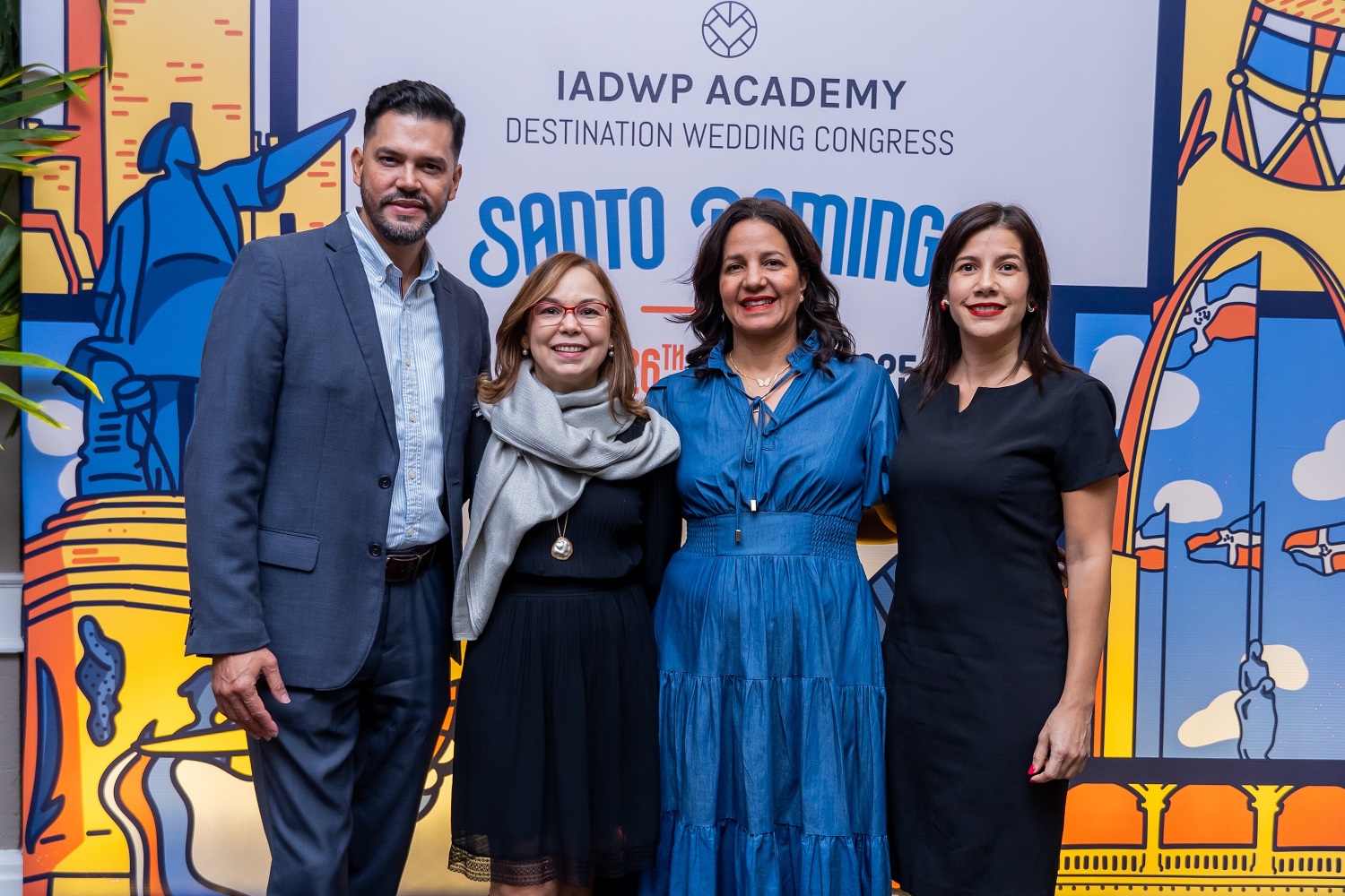 Walter Carmiol, Fabeth Martínez, Wendy Sánchez Imbert y Hilda Castillo