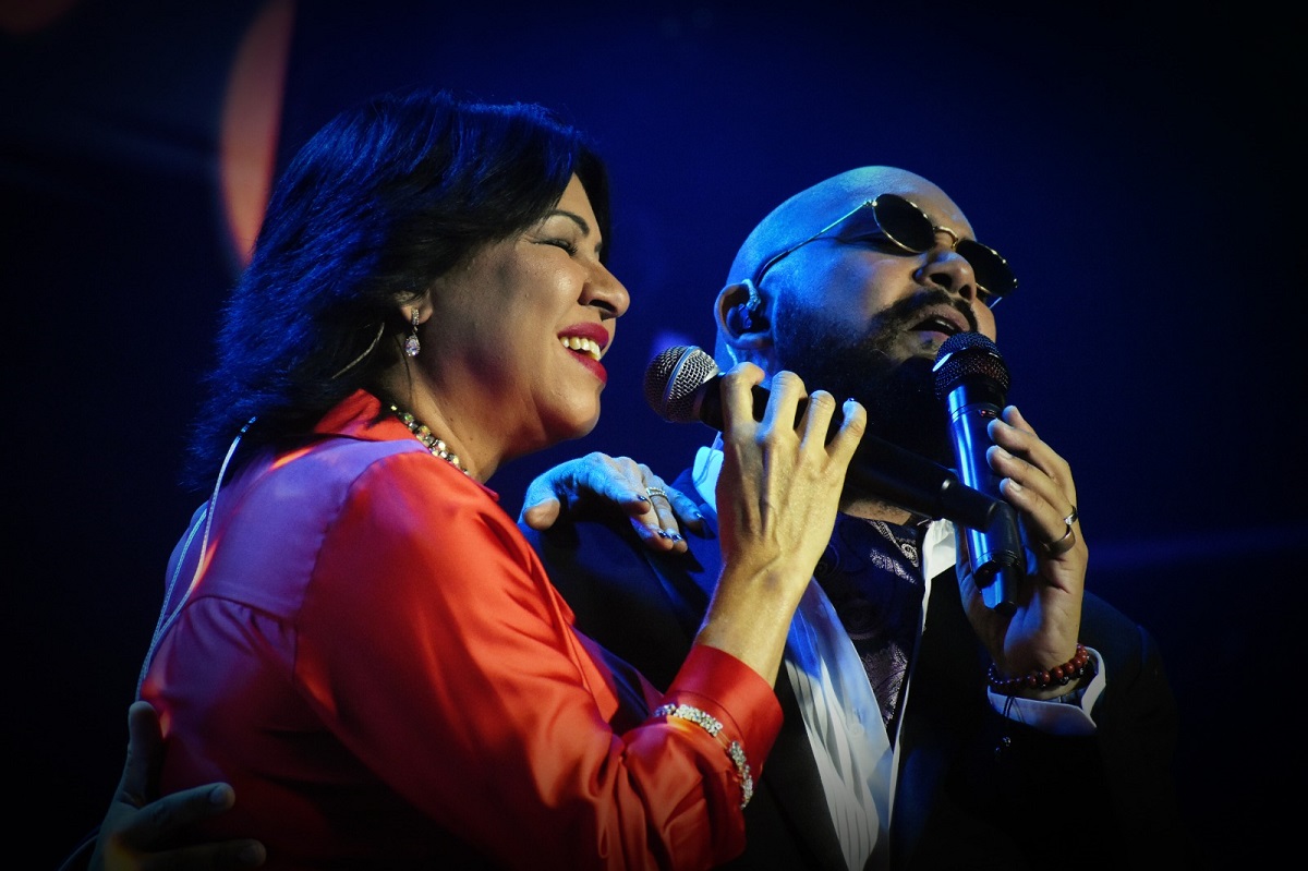 Johanna Almánzar y Badir cantaron juntos en 