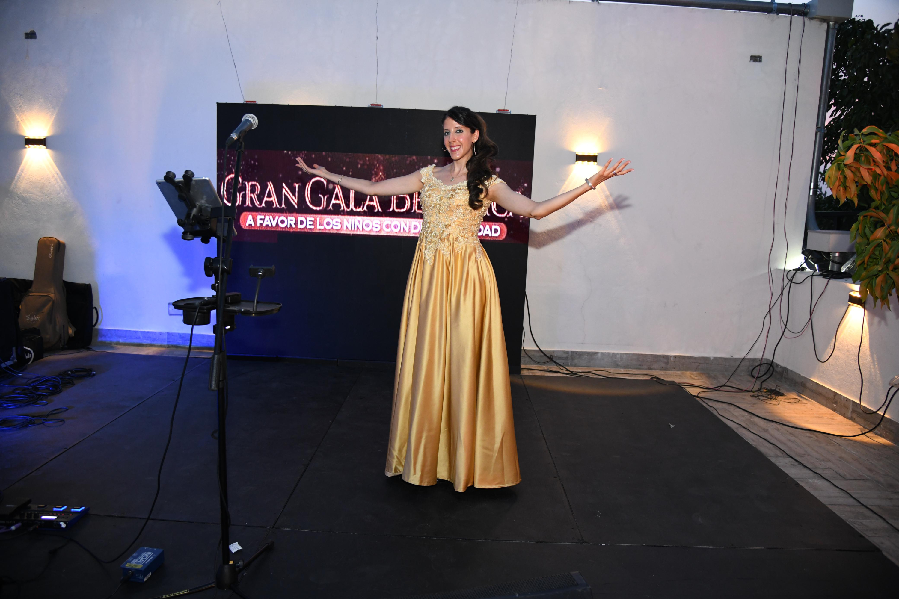 Estíbaliz Martyn en la Gran Gala Benéfica