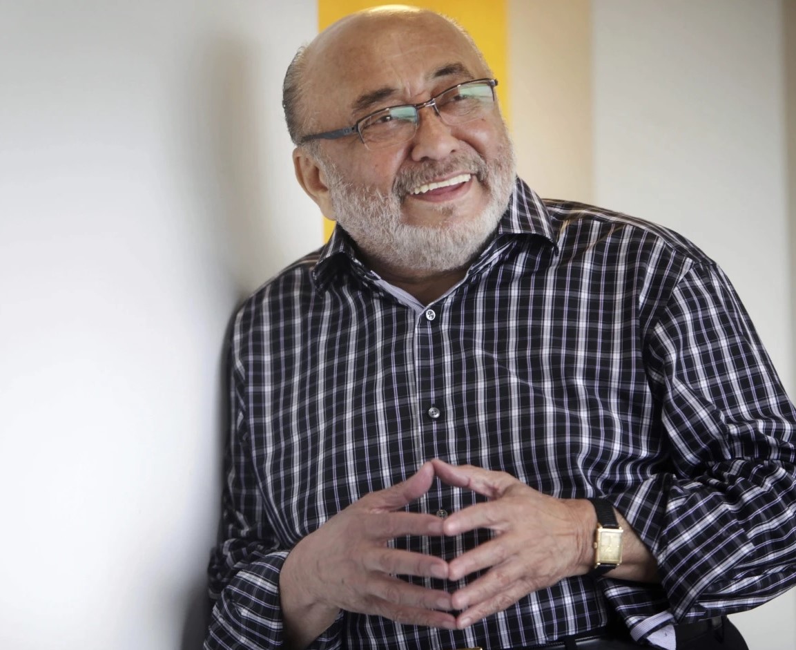 El pianista Eddie Palmieri el 15 de agosto de 2011 en Nueva York, donde nació hace 88 años.